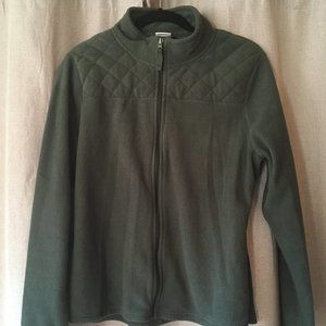 Merona Large Green Fleece Jacket